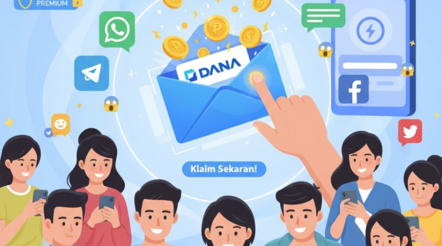DANA Gratis Rp78.000 Cair ke Nomormu, Bisa Buat Modal Weekend Besok